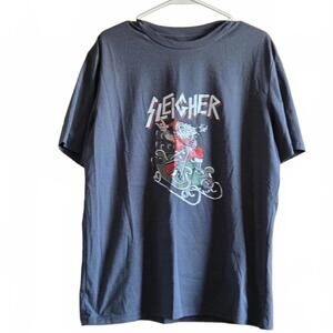 Sleigher (Slayer)  Band Christmas Tee-Shirt Size L